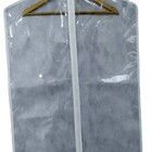 Capa Para Terno  Tnt E Pvc Kostura Lopes 95x60cm - Branco