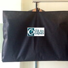 Capa Para Ternos Com Frente Transparente (10 Peças)