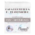 Capa Para Travesseiro Impermeável 1961 Com Zíper 30x40 Branco