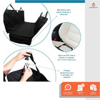 Capa Pet Impermeável Protetora De Banco Traseiro Assento Carr