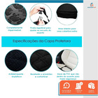 Capa Pet Impermeável Protetora De Banco Traseiro Assento Carr