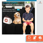 Capa Pet Impermeável Protetora De Banco Traseiro Assento Carr