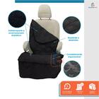 Capa Pet Protetora De Banco Dianteiro Carro Impermeável Laran