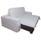 Capa Pra Sofá Retrátil E Reclinável De Até 2,95m Em Brim Sarj