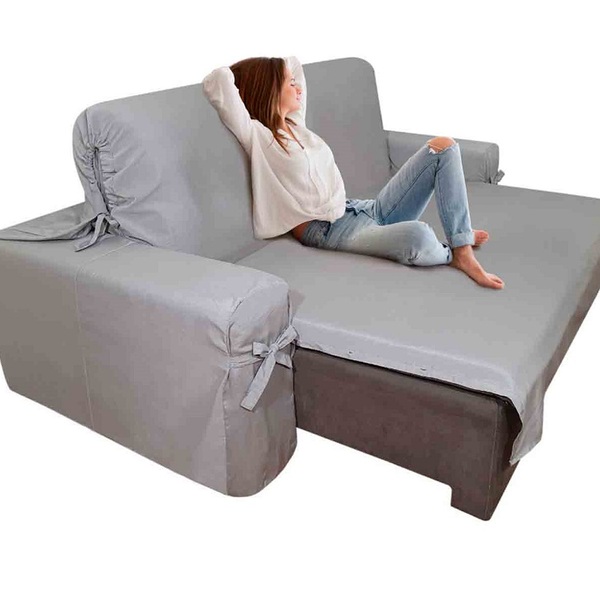Capa Pra Sofá Retrátil E Reclinável De Até 2,95m Em Gorgurão