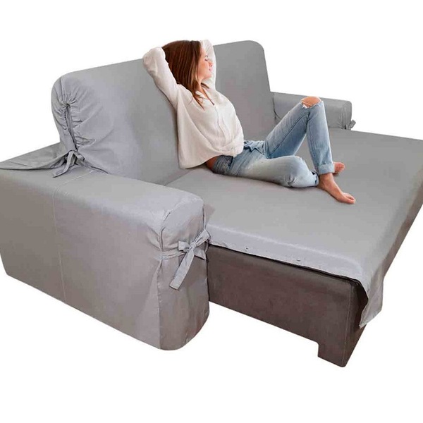 Capa Pra Sofá Retrátil E Reclinável De Até 3,25m Em Gorgurão