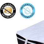 Capa Protetor Colchão Casal Impermeável Algodão 140 Fios 138x