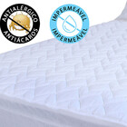 Capa Protetor Colchão Impermeável 100 Algodão Solteiro