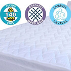 Capa Protetor De Colchão Impermeável 100 Algodão King Bf Colc