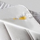 Capa Protetor De Colchão King Impermeável Malha Kacyumara