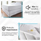 Capa Protetor De Colchão King Impermeável Malha Kacyumara