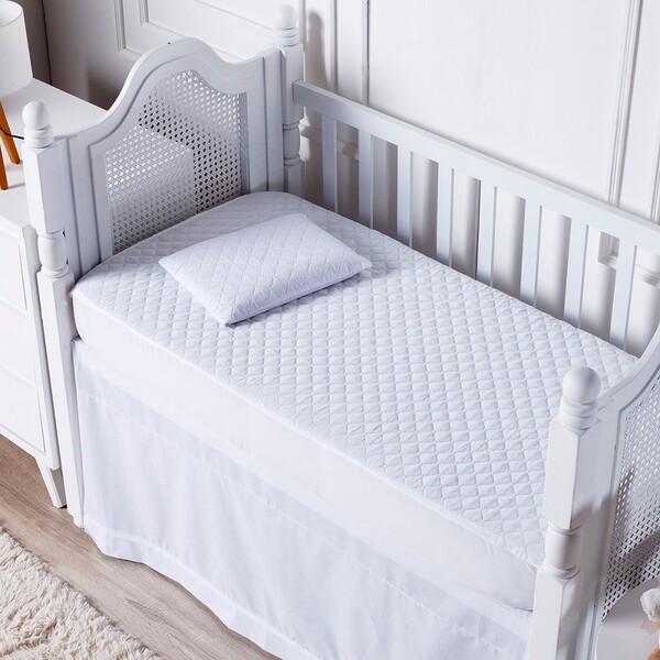 Capa Protetor De Colchão Mini Berço Impermeável Enxoval Bebe