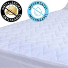 Capa Protetor De Colchão Queen Impermeável 100 Algodão Bf Col