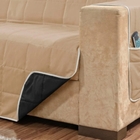 Capa Protetor De Sofá 3 Lugares Dupla Face Glamour Com Porta