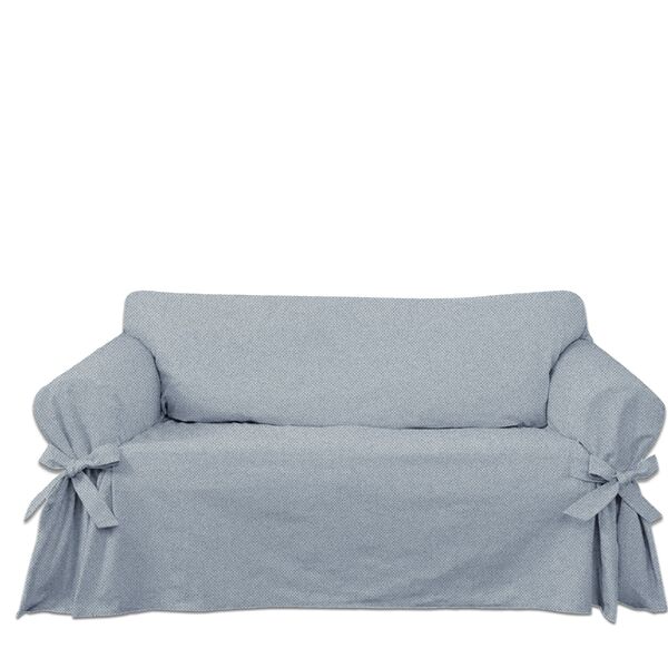 Capa Protetor De Sofá 4 Lugares Jeans 100% Algodão Ecológico