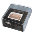 Capa Protetor De Sofá 5 Lugares Jeans 100% Algodão Ecológico