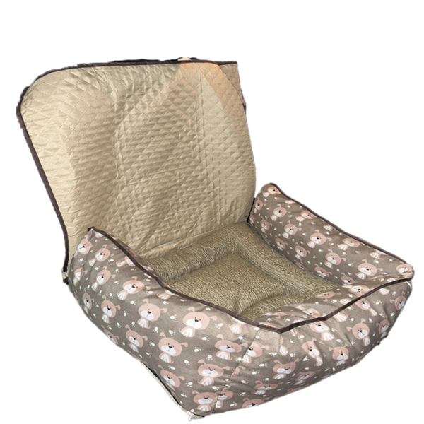 Capa Protetora 2 Em 1 Para Carro E Cama Pet Grande. Kit Imper