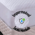 Capa Protetora De Colchão Impermeavel Solteiro [f101]