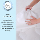 Capa Protetora De Colchão Queen Impermeável 100% Silencioso D