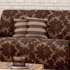 Capa Protetora De Sofa Jacquard 02 E 03 Lugares Com Almofadas