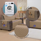 Capa Protetora De Sofá Padrão 4 Lugares Classic Face Única Va