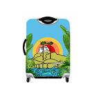 Capa Protetora Média Para Mala De Viagem - Lugares E Países -