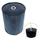 Capa Protetora Para Botijão Bujão De Gás Impermeável - Preto