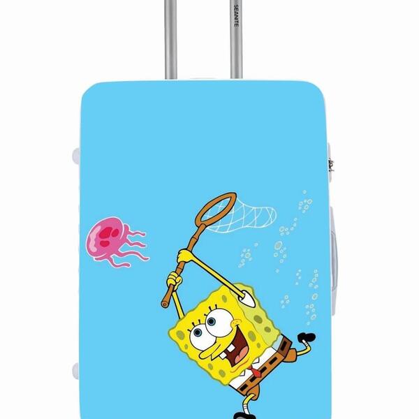 Capa Protetora Para Mala Viagem Personalizada Grande Bob Caça