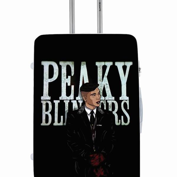 Capa Protetora Para Mala Viagem Personalizada Grande Peaky Bl