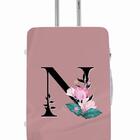 Capa Protetora Para Mala Viagem Personalizada Media Letra Ini