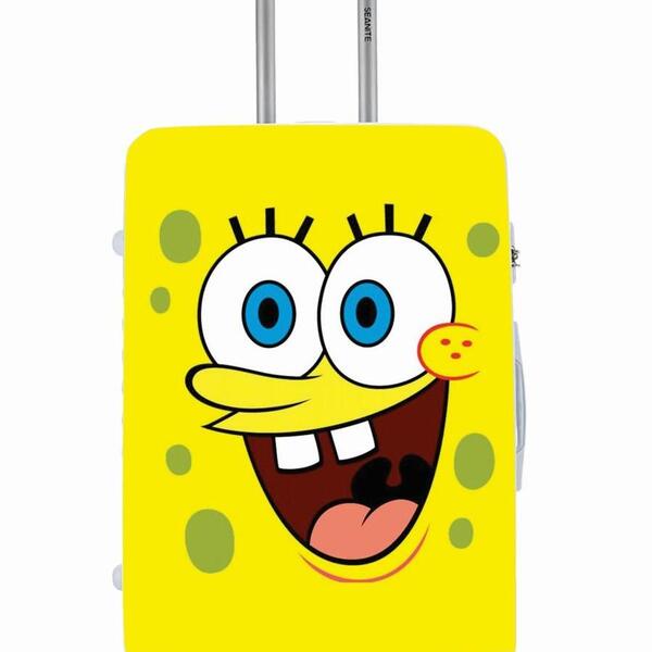 Capa Protetora Para Mala Viagem Personalizada Pequena Bob Esp