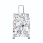 Capa Protetora Para Mala Viagem Personalizada Pequena Carimbo