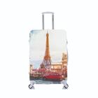 Capa Protetora Para Mala Viagem Personalizada Pequena Paris