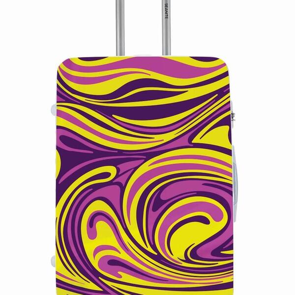 Capa Protetora Para Mala Viagem Personalizada Pequena Psicodé