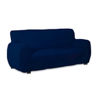 Capa Protetora Para Sofa 3 Lugares Maria Agarradinha Azul