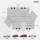 Capa Protetora Pet Impermeável Banco Carro Madog Cinza