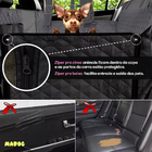 Capa Protetora Pet Impermeável Carro Banco Traseiro Madog