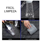 Capa Protetora Sem Abas Banco Traseiro Pet Impermeável Laranja