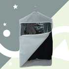 Capa Protetora Terno Em Tnt E Visor Pvc Cristal 100x60cm Bran