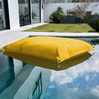 Capa Puff Flutuante Piscina Amarelo