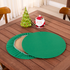 Capa Sousplat Oxford Verde Liso 35x35cm