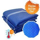 Capa Térmica Bolha 300 Micras Para Piscinas De 06x3,5 (21m²)