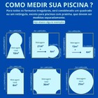 Capa Térmica Bolha Para Piscinas 5x3 (15 M²) - Azul Cobalto (