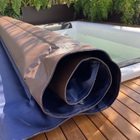 Capa Térmica para SPA Quadrado J185 180x180cm Azul Capa Spa