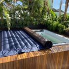 Capa Térmica para SPA Quadrado J185 180x180cm Azul Capa Spa