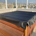 Capa Térmica para SPA Quadrado J185 180x180cm Preto Capa Spa