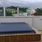 Capa Térmica para SPA Retangular Terrace 170x130cm Azul Capa Spa