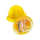 Capacete De Segurança Elt Com Jugular -  Plastcor Amarelo