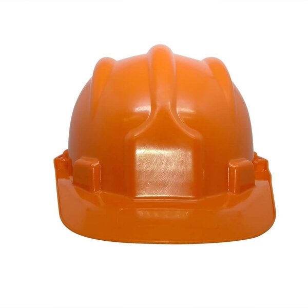 Capacete Plástico Plt Plastcor Laranja