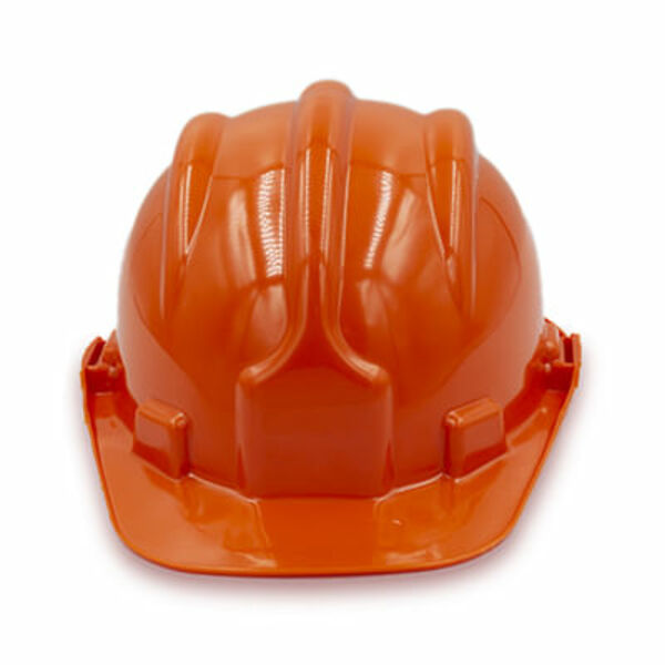 Capacete Plt C/ Selo Inmetro - Laranja - C.a. 31469 Capacete